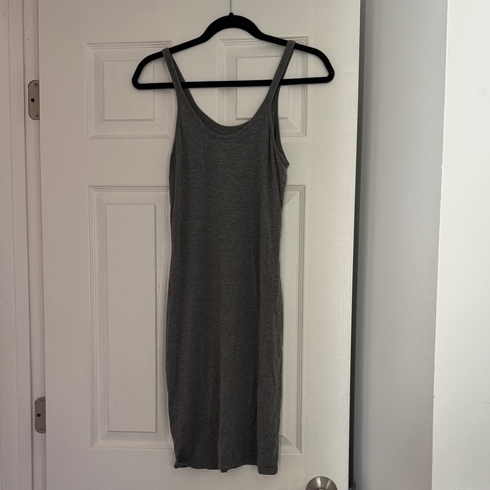 Alexander Wang Gray Sleeveless Dress